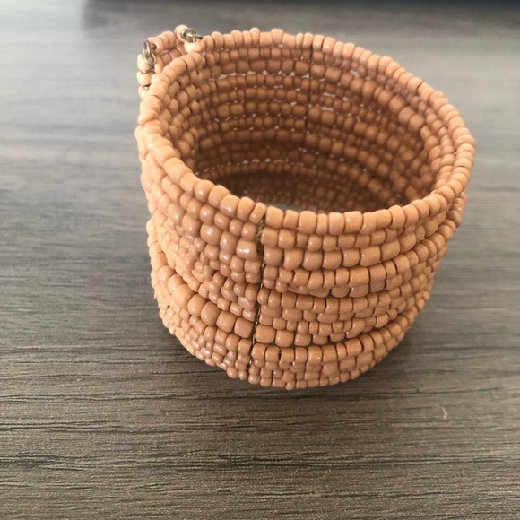 Beaded wrap around Bracelet cuff - Picture 4 of 7